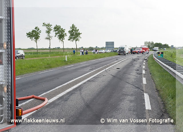 Foto behorende bij Ongeval met beknelling nabij Goedereede