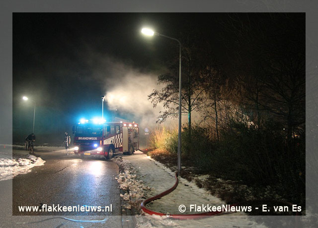 Foto behorende bij Middelbrand in Sommelsdijk