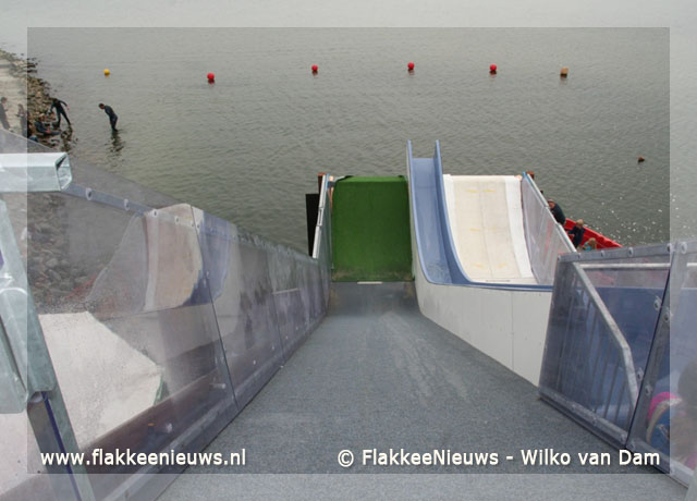 Foto behorende bij Opening Waterjump Brouwersdam