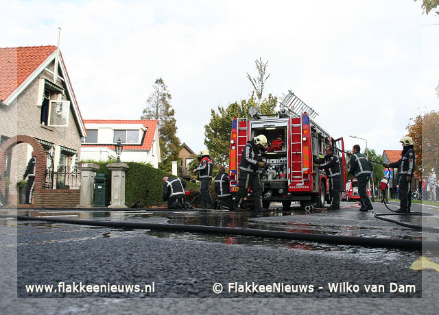 Foto behorende bij Schoorsteenbrand in Dirksland