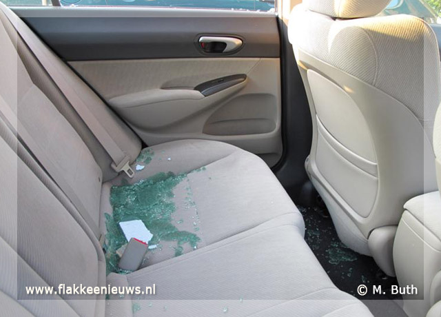 Foto behorende bij Navigatieconsole gesloopt tijdens auto-inbraak