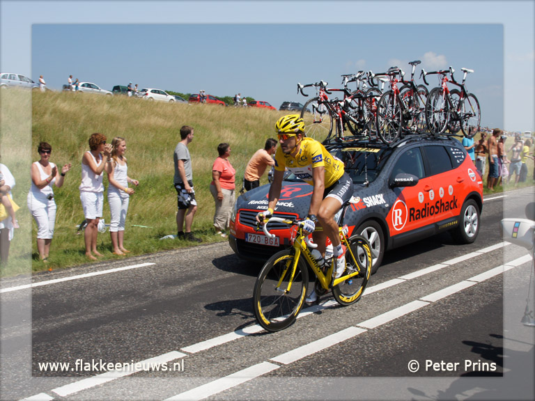 Foto behorende bij Tour de France over Goeree-Overflakkee