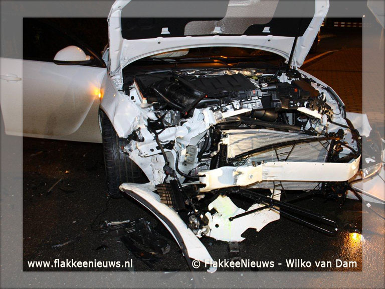 Foto behorende bij Grote schade bij ongeval Nieuwe-Tonge