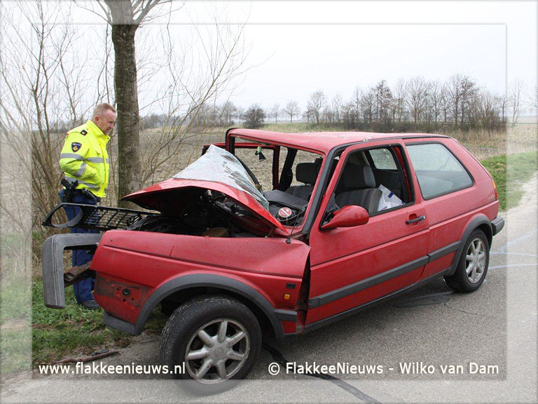 Foto behorende bij Eenzijdig ongeval in polder Nieuwe-Tonge