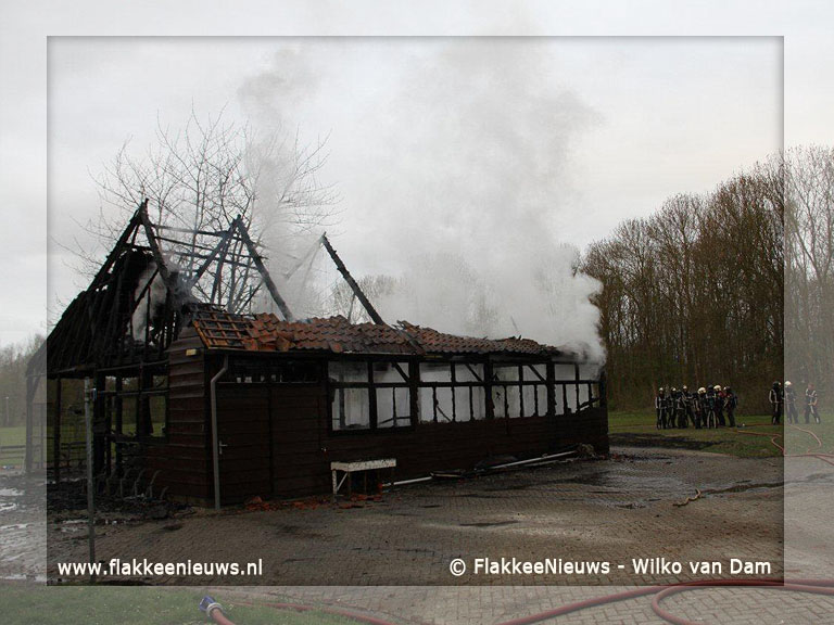Foto behorende bij Kinderboerderij Hernesseroord afgebrand