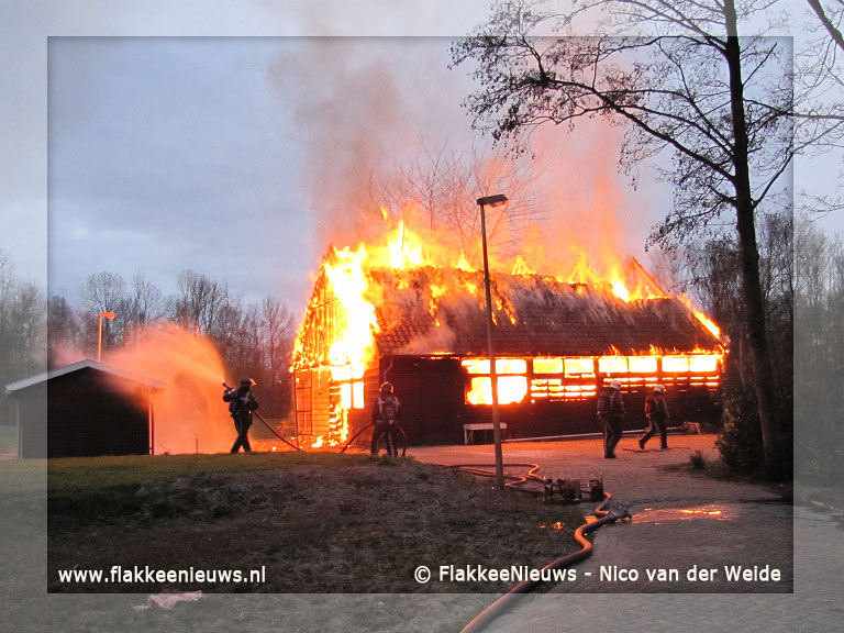 Foto behorende bij Kinderboerderij Hernesseroord afgebrand