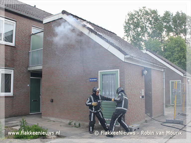 Foto behorende bij Pyromaan actief rondom Langeweg Middelharnis