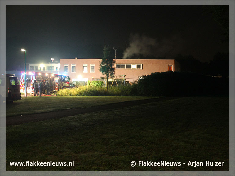 Foto behorende bij Nachtelijke hulpactie op terrein Hernesseroord