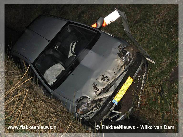 Foto behorende bij Auto total-loss na ongeval