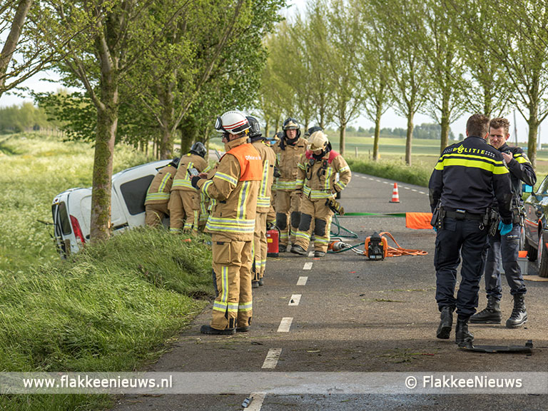 Foto behorende bij Ernstig ongeval op Oudelandsedijk Nieuwe-Tonge