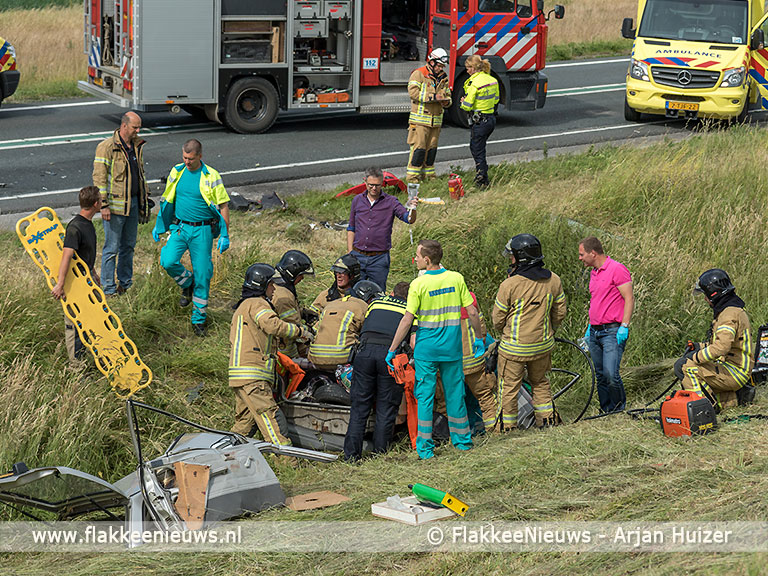 Foto behorende bij Ernstig ongeval op de N59