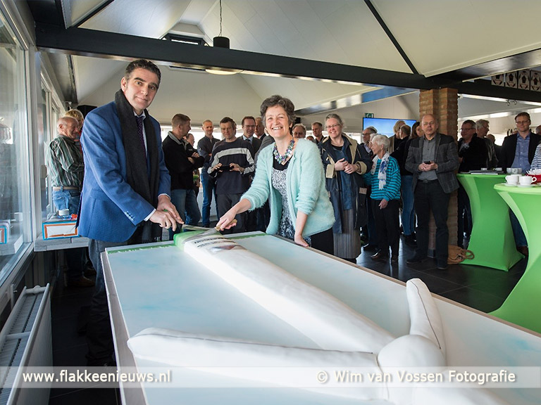 Foto behorende bij Het vernieuwde windpark Battenoert officieel geopend