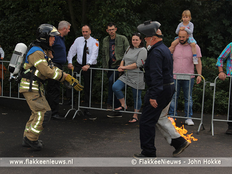 Foto behorende bij Brandweer Ooltgensplaat strijdt om landstitel in Bilthoven