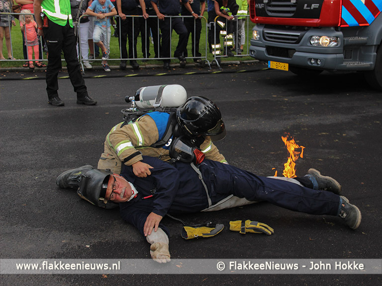 Foto behorende bij Brandweer Ooltgensplaat strijdt om landstitel in Bilthoven