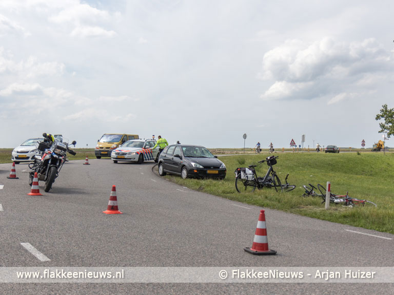 Foto behorende bij Traumaheli vliegt voor ongeval met fietser