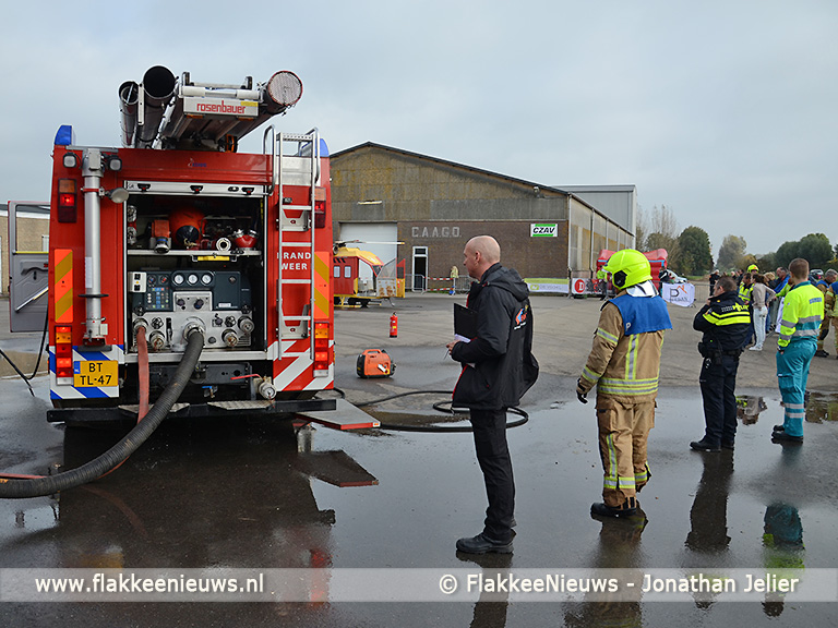 Foto behorende bij Brandweer Nieuwe-Tonge eerste bij eilandelijke brandweerwedstrijd