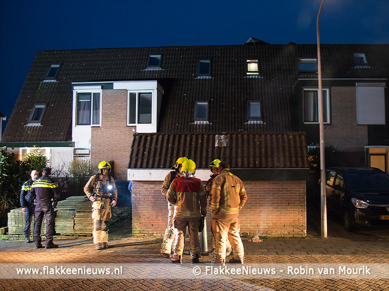 Foto behorende bij Brandweer rukt uit voor schoorsteenbrand in Sommelsdijk