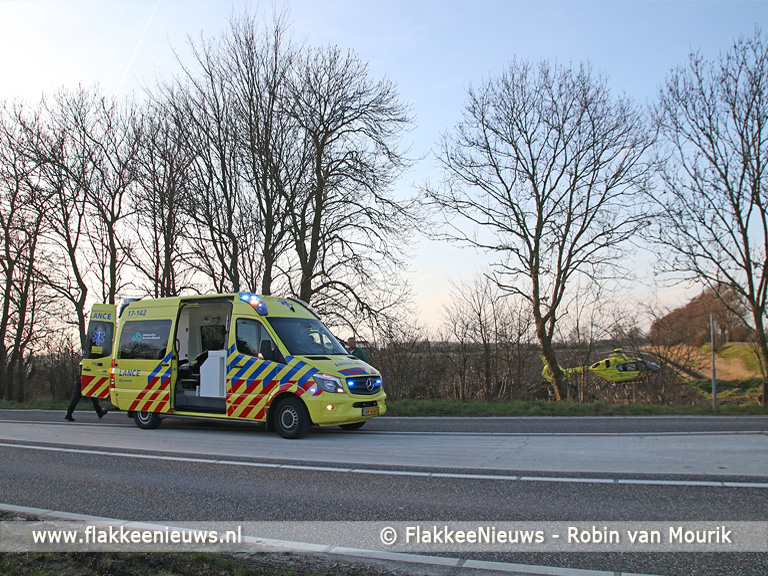 Foto behorende bij Slachtoffer aanrijding Dirksland overleden
