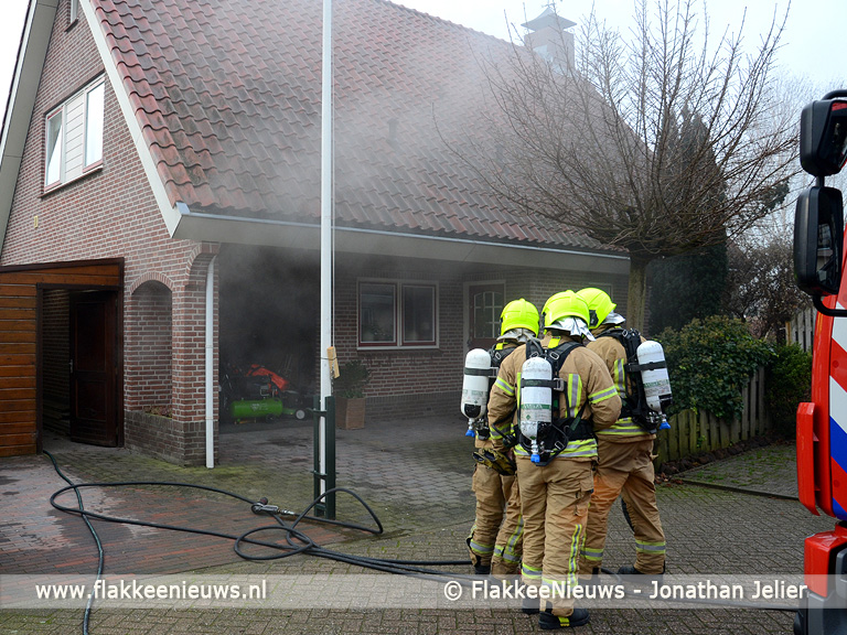 Foto behorende bij Woningbrand in Herkingen