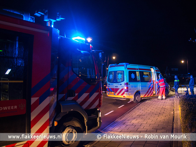 Foto behorende bij Brommerrijder zwaargewond bij ongeval in Ouddorp