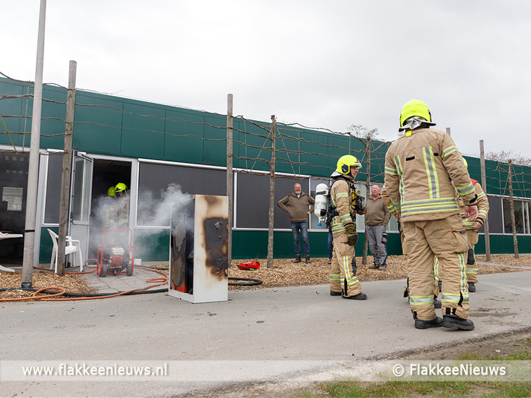 Foto behorende bij Kleine brand snel onder controle op Hernesseroord