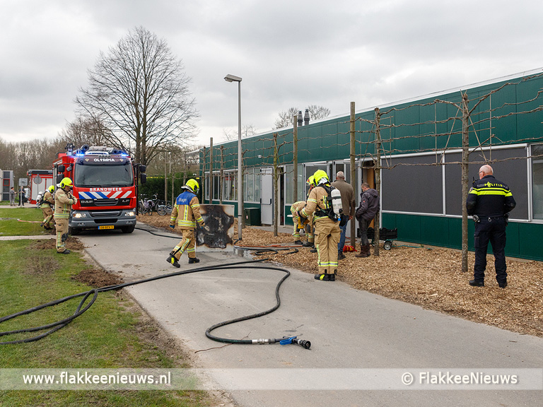 Foto behorende bij Kleine brand snel onder controle op Hernesseroord