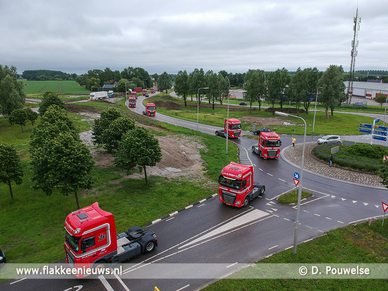 Foto behorende bij Honderden blije gezichten tijdens Truckrun 2019