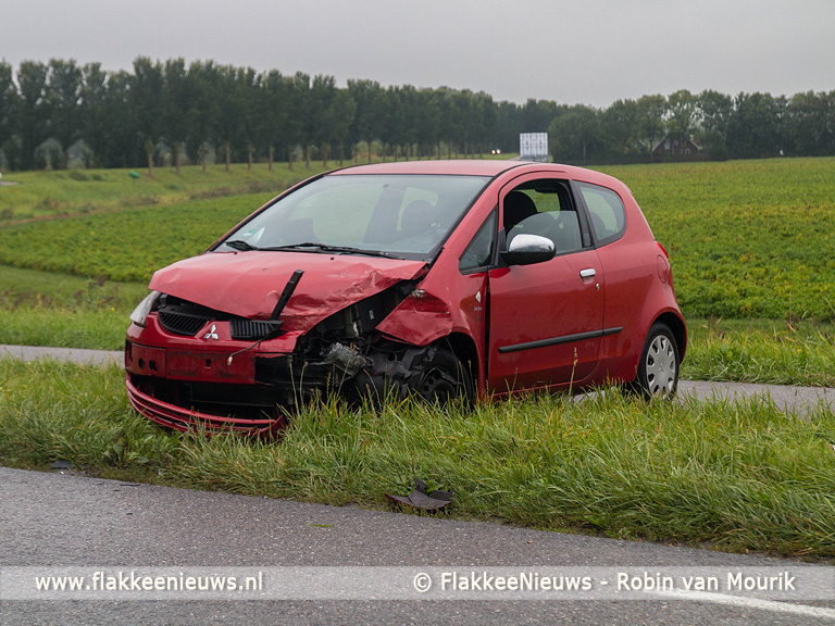 Foto behorende bij Ongeval met twee auto