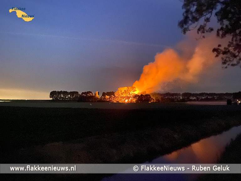 Foto behorende bij Grote brand in Den Bommel