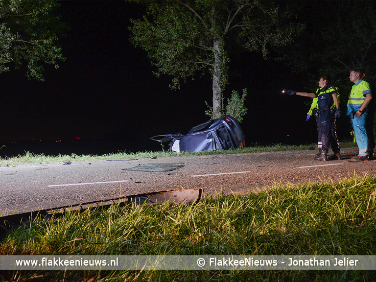 Foto behorende bij Dodelijke slachtoffers bij ongeval in polder Dirksland