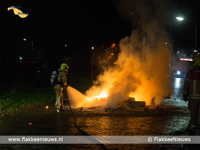 Foto behorende bij 2022 feestelijk gestart met veel vuurwerk op Goeree-Overflakkee
