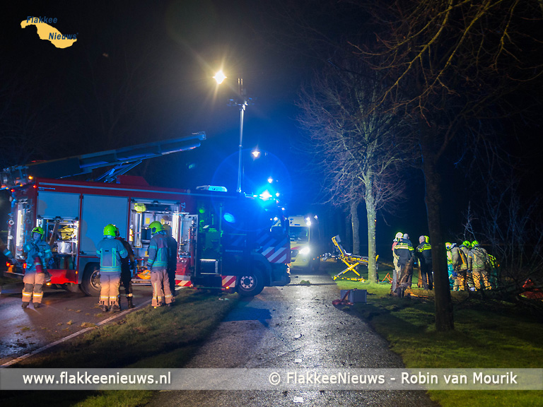 Foto behorende bij Ongeval Dirksland eist leven van man uit Sommelsdijk