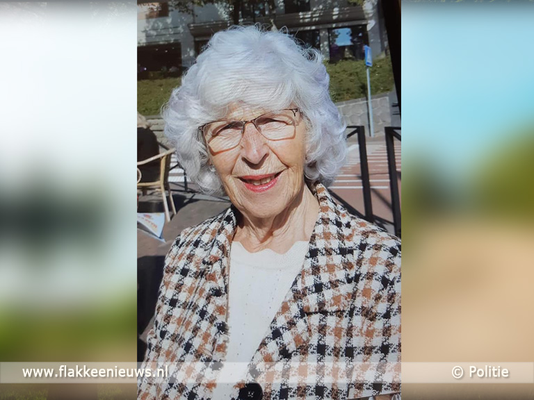 Foto behorende bij 79-Jarige vrouw uit Middelharnis nog steeds vermist