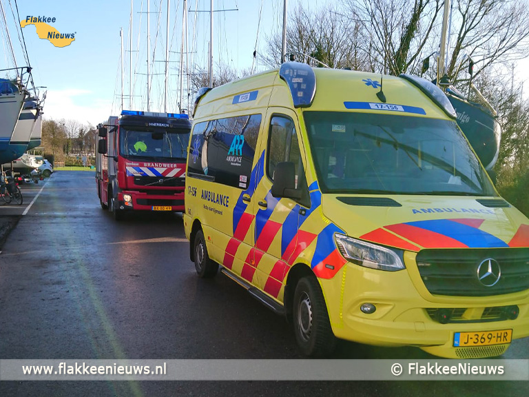 Foto behorende bij Brandweer schiet te hulp bij onwelwording op zeiljacht