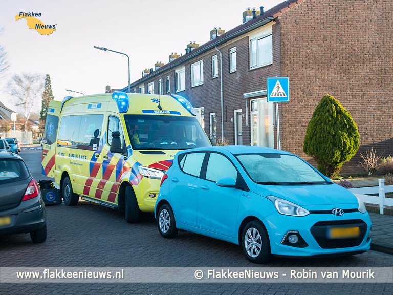 Foto behorende bij Vrouw aangereden op zebrapad in Oude-Tonge