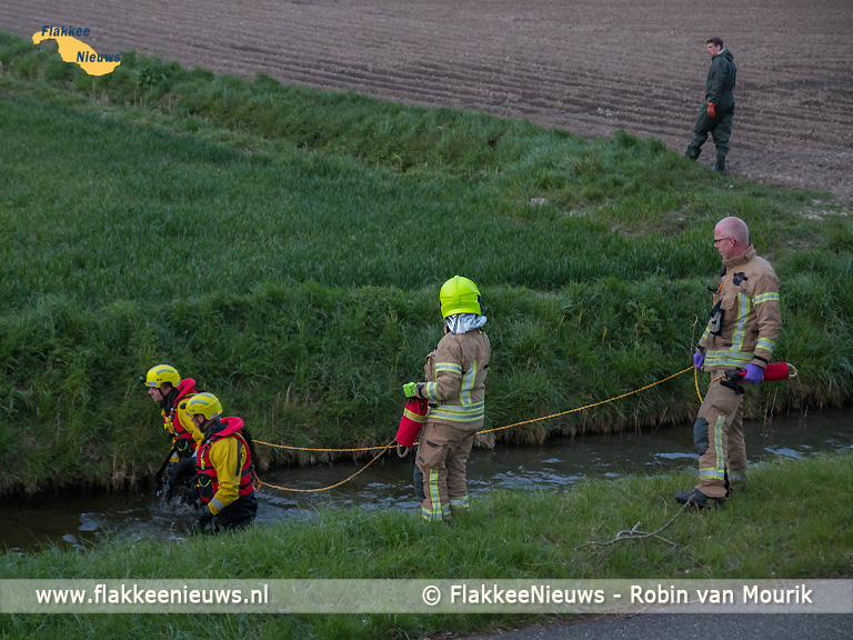 Foto behorende bij Grote zoekactie op touw gezet na vinden helm