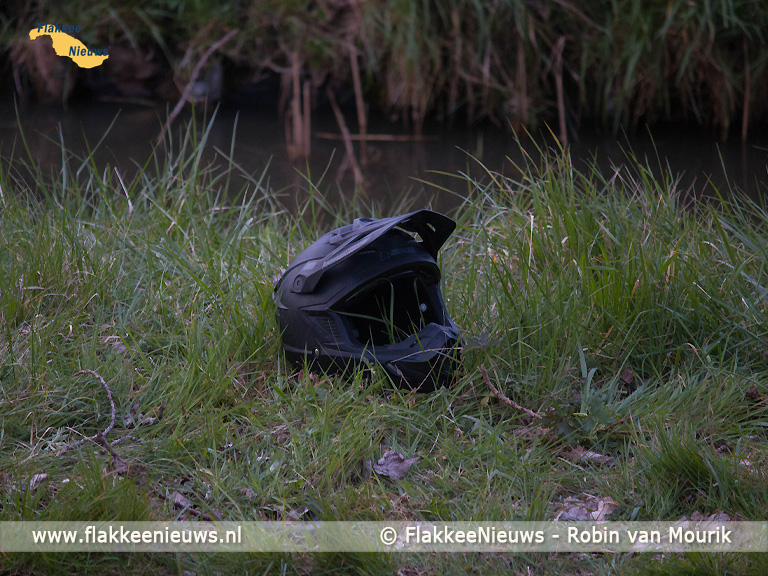 Foto behorende bij Grote zoekactie op touw gezet na vinden helm