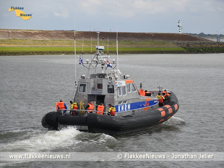 Foto behorende bij Jaarlijkse Reddingbootdag KNRM druk bezocht