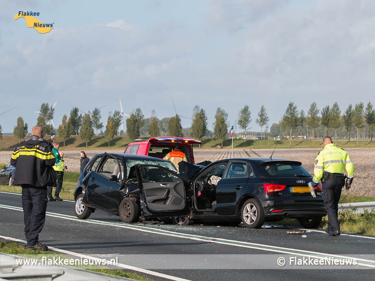 Foto behorende bij Ernstig ongeval N59 met dodelijke afloop