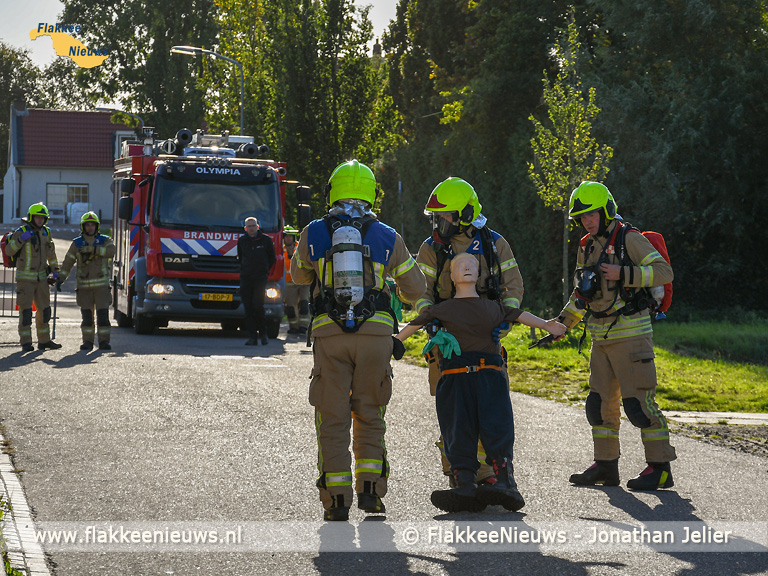 Foto behorende bij Brandweer Ouddorp eerste bij Eilandelijke wedstrijden 