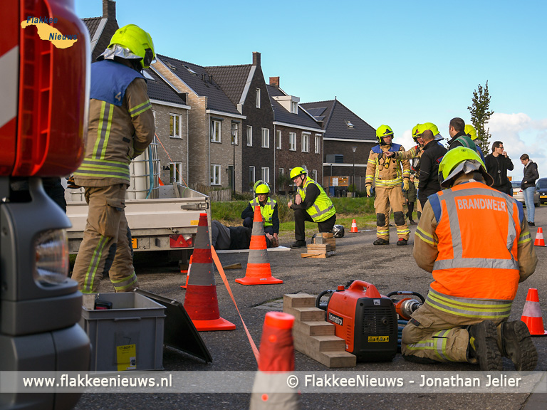 Foto behorende bij Brandweer Ouddorp eerste bij Eilandelijke wedstrijden 