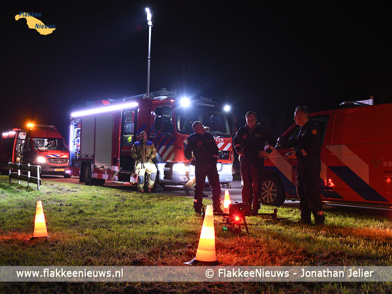 Foto behorende bij Grote zoekactie door hulpdiensten na aantreffen rugtas