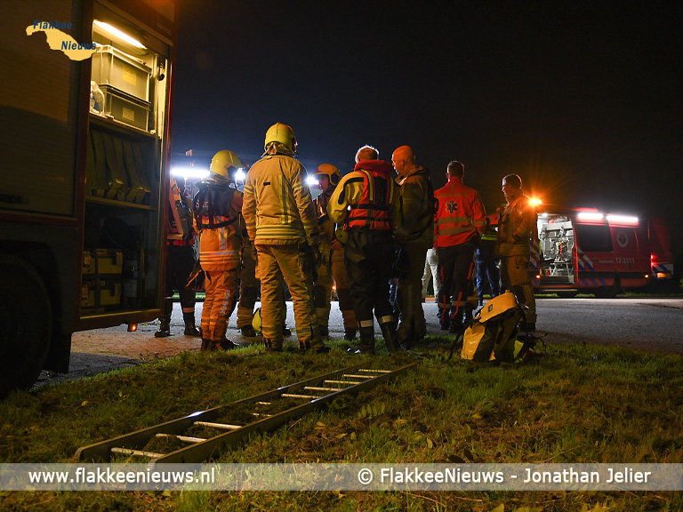 Foto behorende bij Grote zoekactie door hulpdiensten na aantreffen rugtas