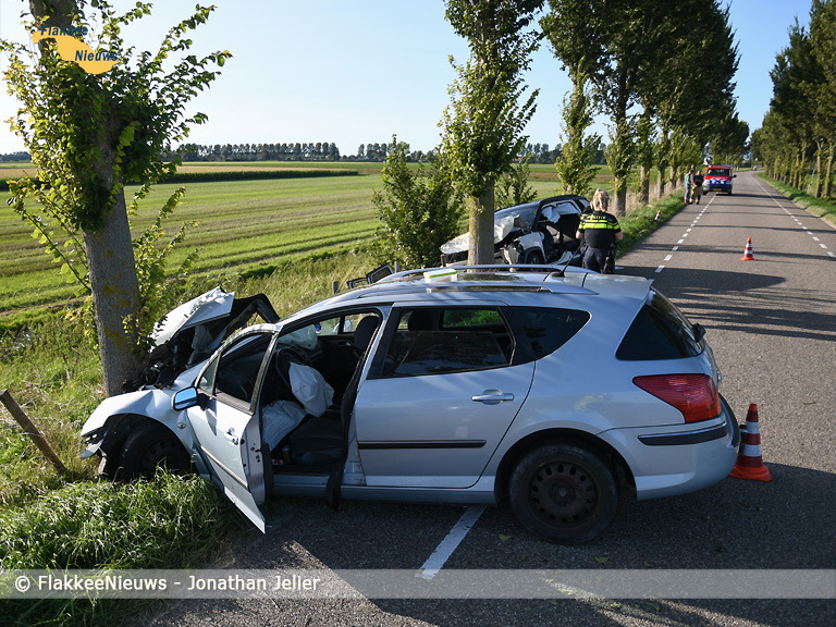 Foto behorende bij Gewonden bij ongeval op Oudelandsedijk nabij Nieuwe-Tonge