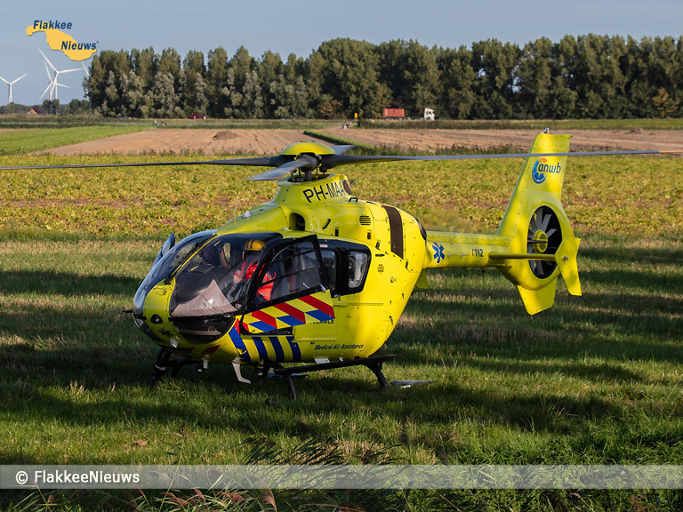 Foto behorende bij Gewonden bij ongeval op Oudelandsedijk nabij Nieuwe-Tonge