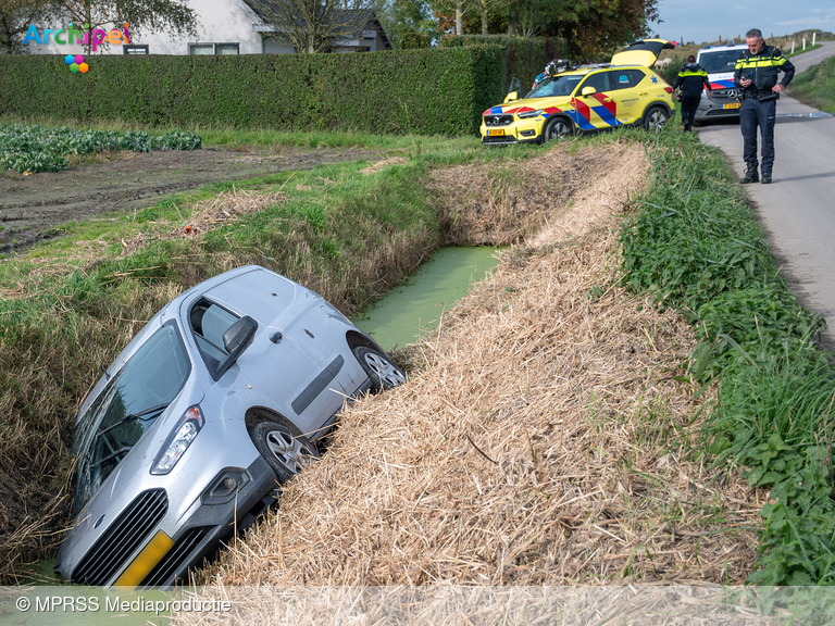 Foto behorende bij Drukke dag voor hulpdiensten op Goeree-Overflakkee