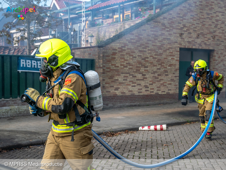 Foto behorende bij Brandweer Ooltgensplaat eerste bij eilandelijke brandweerwedstrijd 