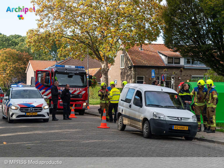 Foto behorende bij Brandweer Ooltgensplaat eerste bij eilandelijke brandweerwedstrijd 