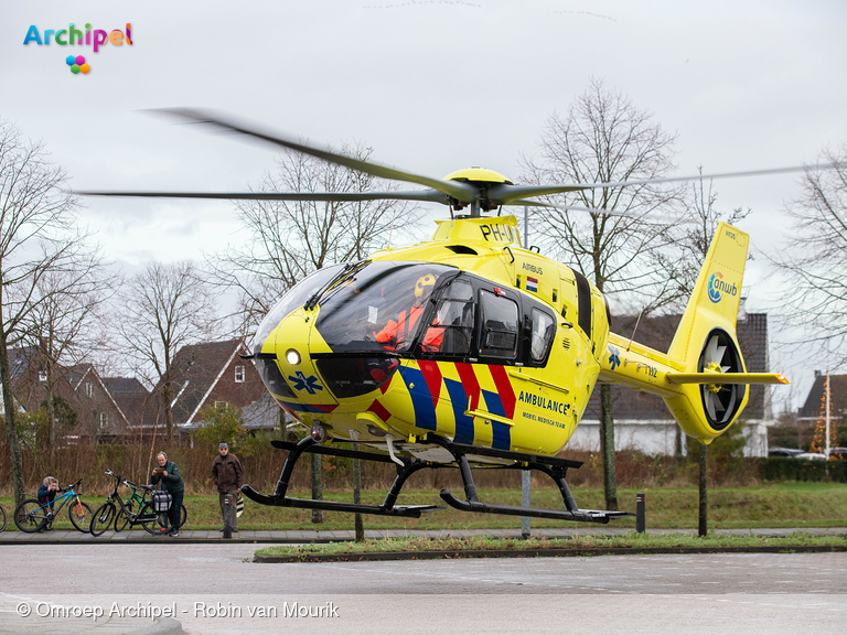 Foto behorende bij Persoon ernstig gewond bij brand in schuur Dirksland