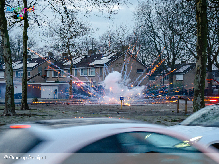 Foto behorende bij Jaarwisseling 2024/2025 verloopt redelijk rustig op Goeree-Overflakkee